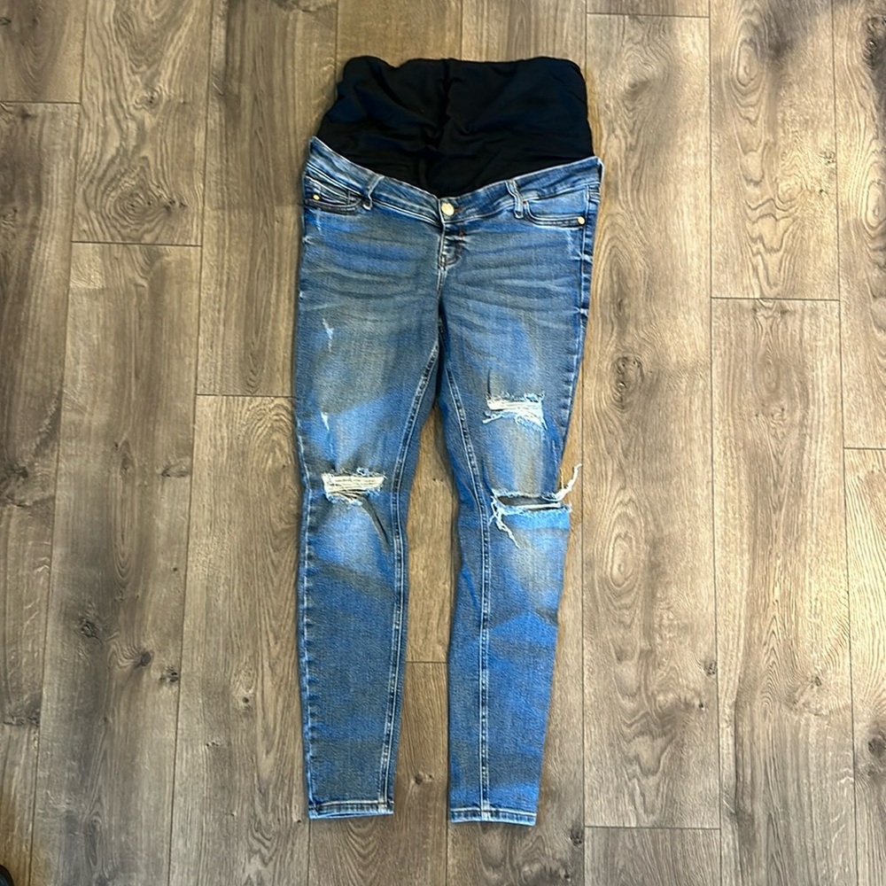 ASOS maternity jeans river island size US 8 tall